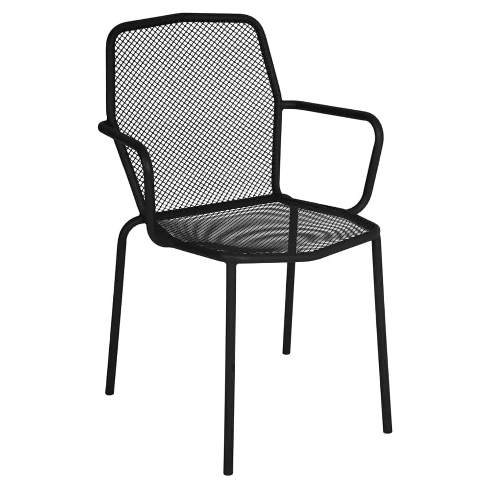 Patio Armchair in European-Style Micro-Mesh