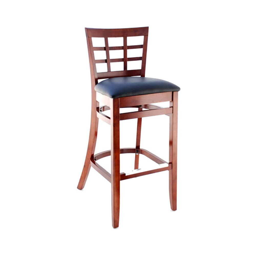 Bar Stool with a Window-Back