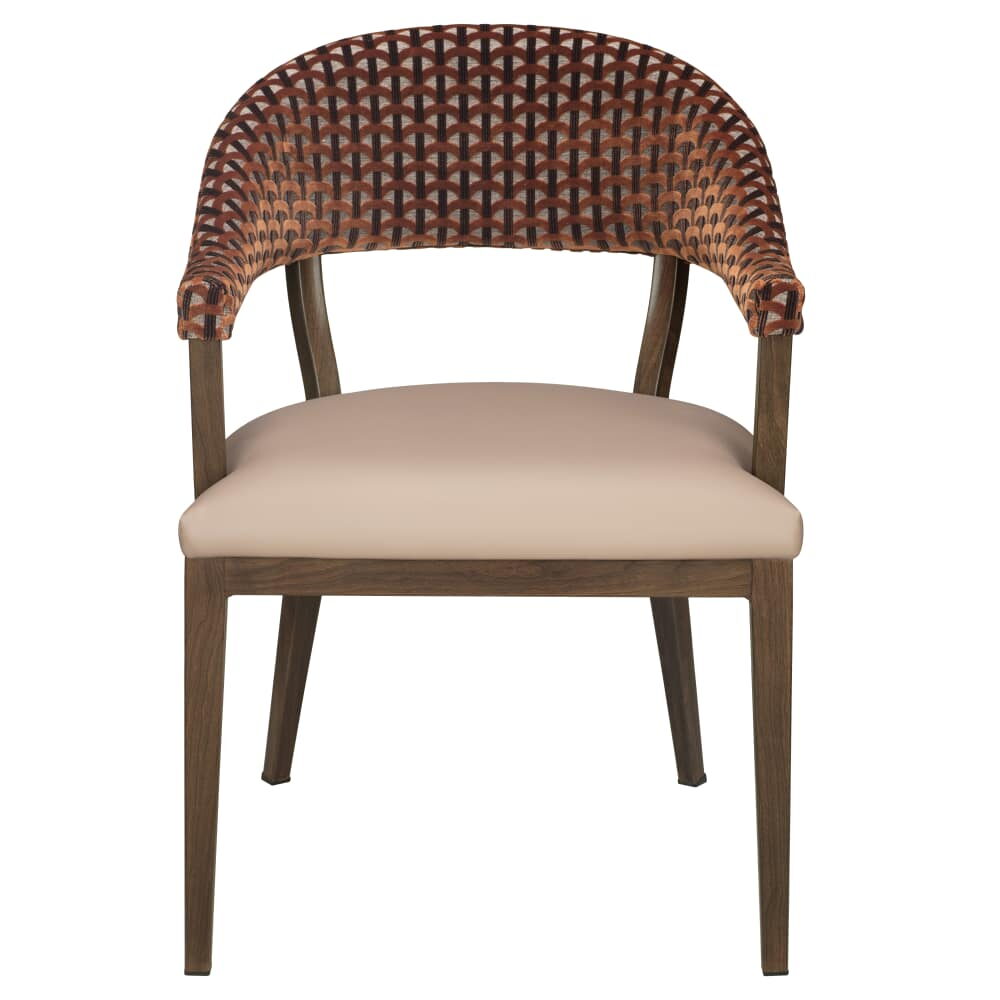 Valro Chair, Curved-Back Aluminum