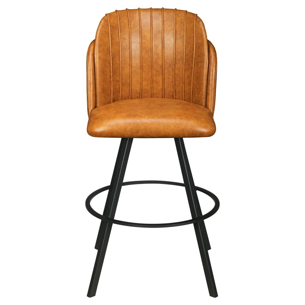 Sooti Bar Stool with Circular Frame, Swivel