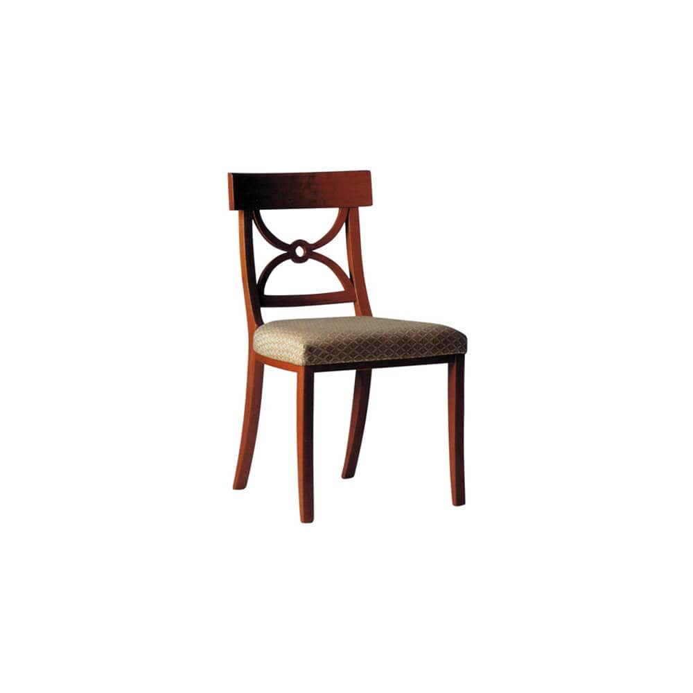 Hourglass Side Chair, Wood