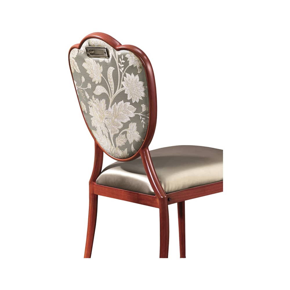 Tulip Dining Chair, Upholstered Aluminum
