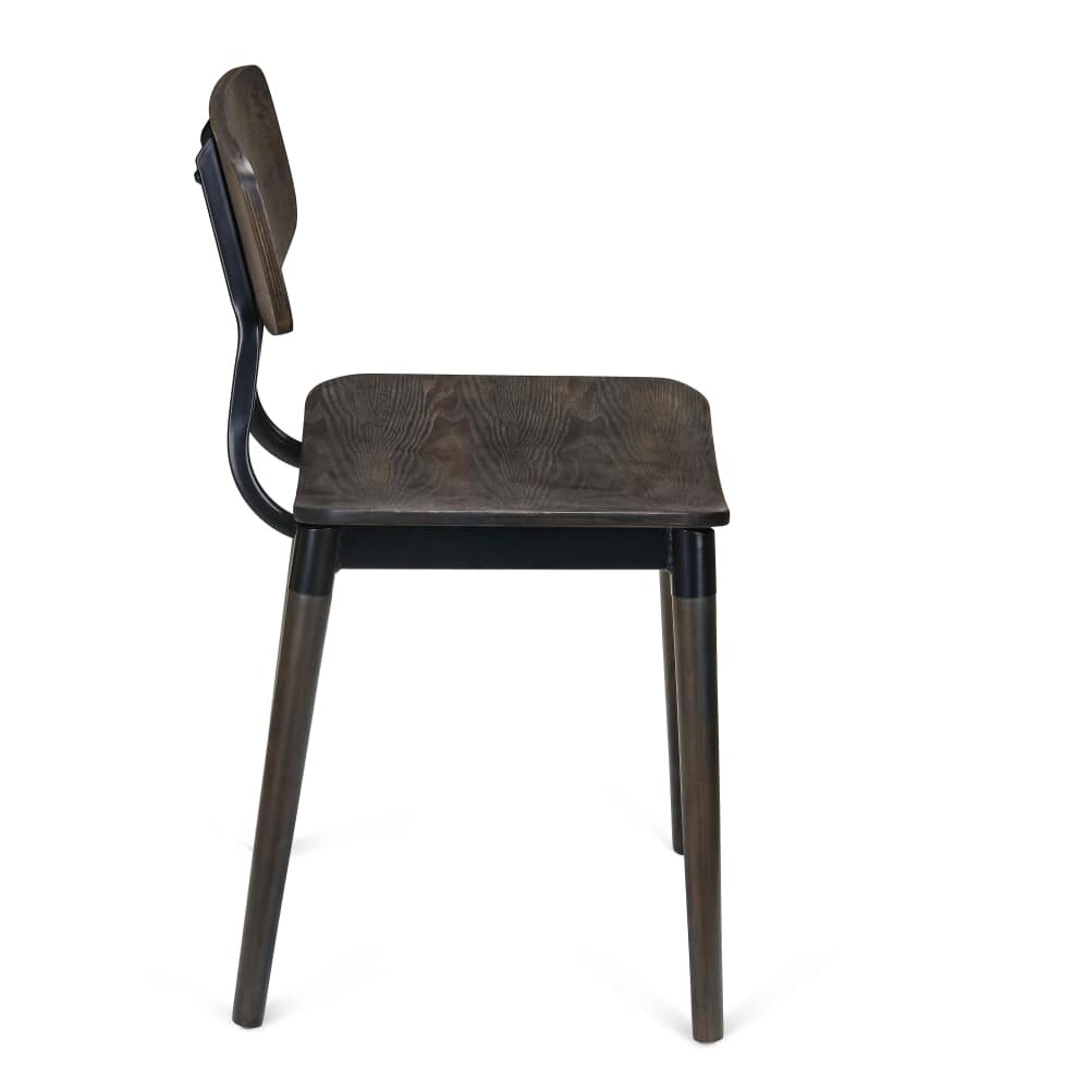 Metal Chair, Slate Black