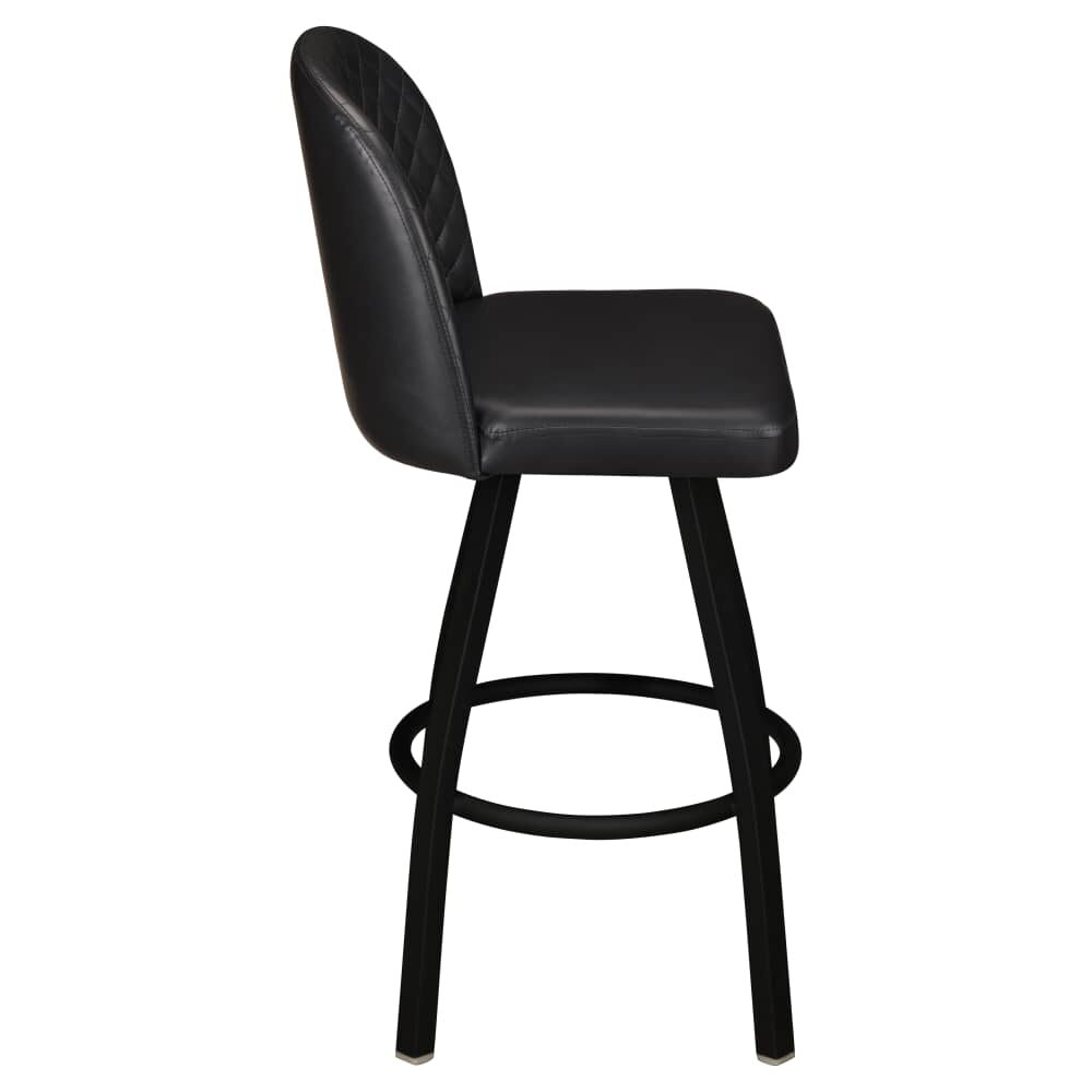 Elmada Bucket Swivel Bar Stool in Metal