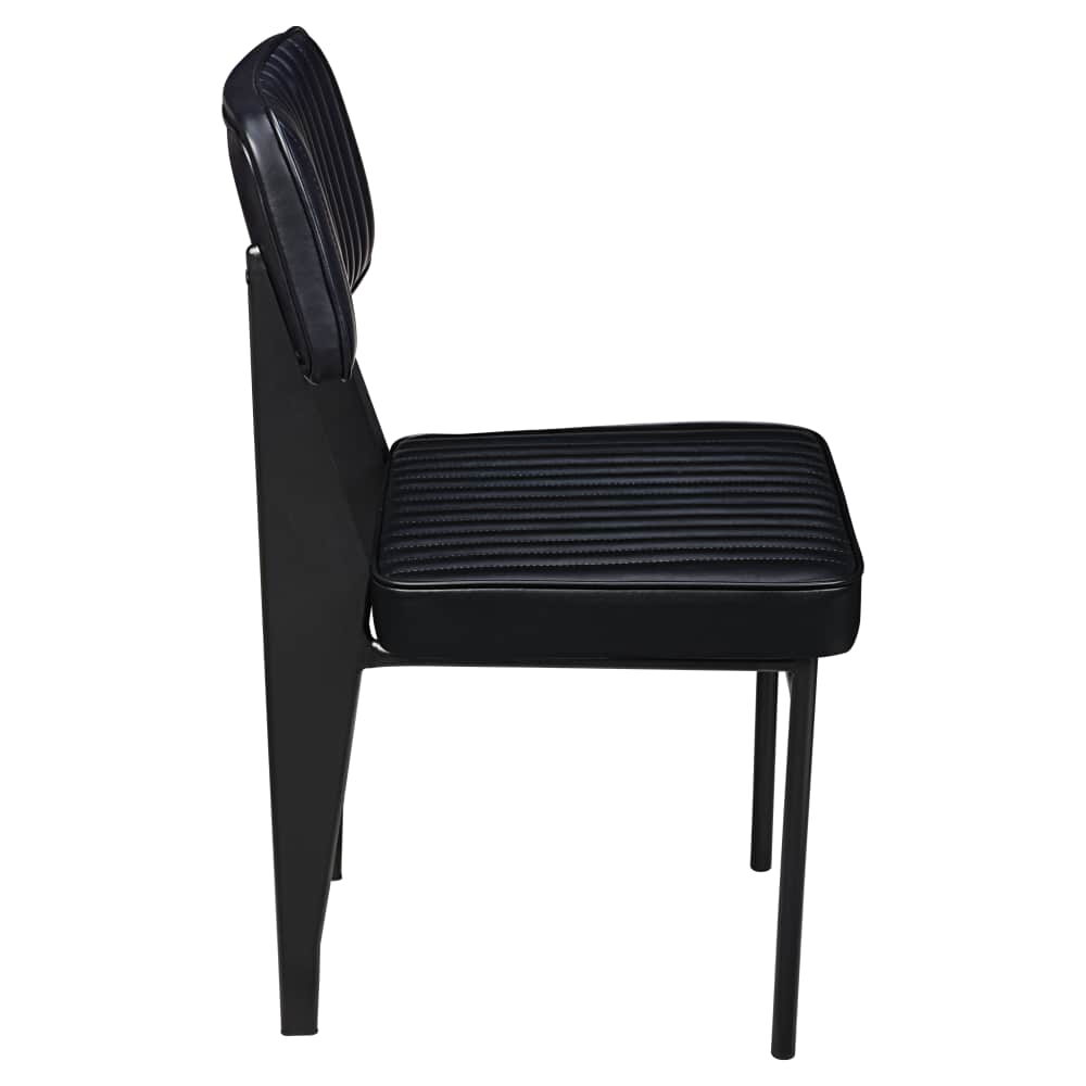 Leeds Chair, Padded Metal