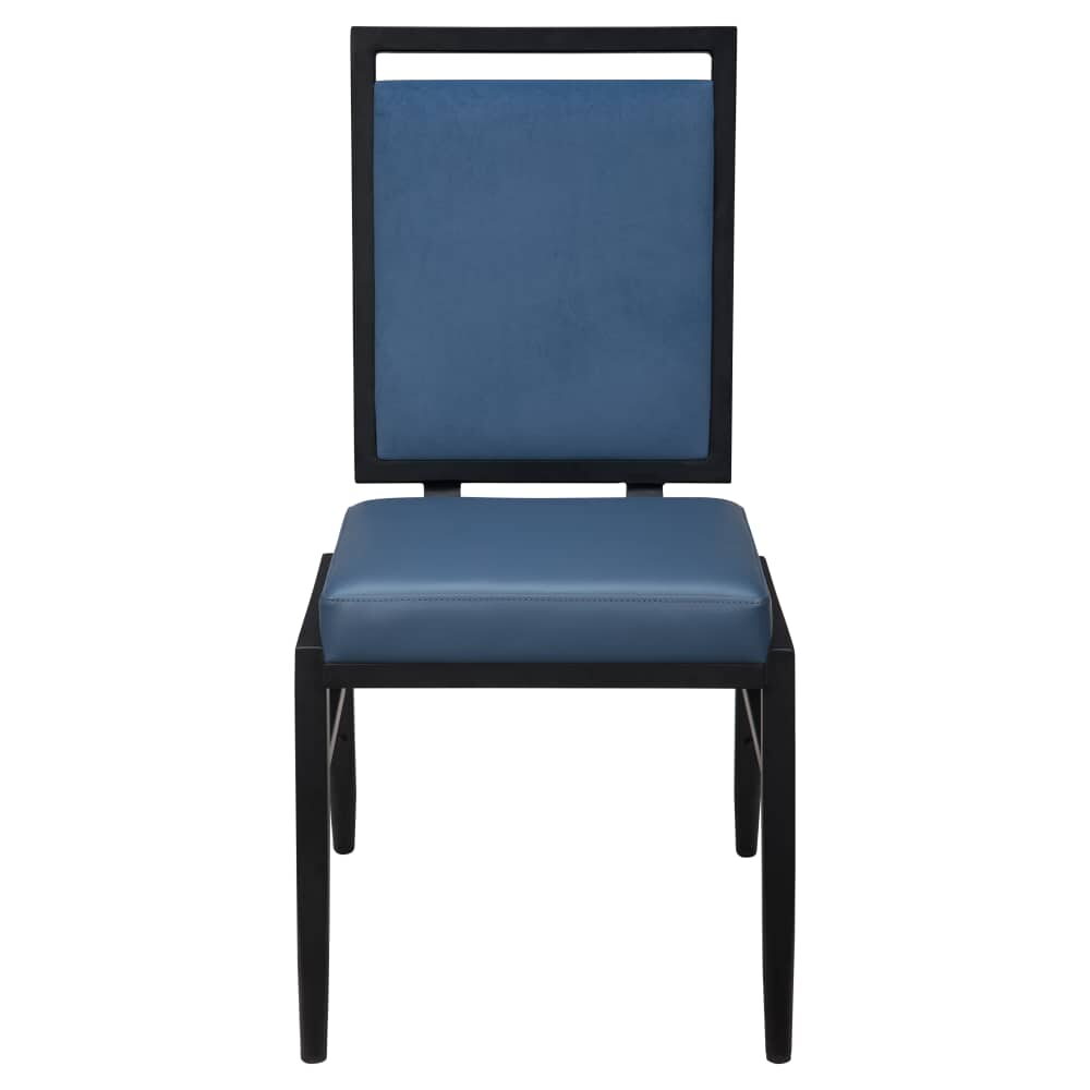 Geraldine Stack Chair, Flex Back Aluminum