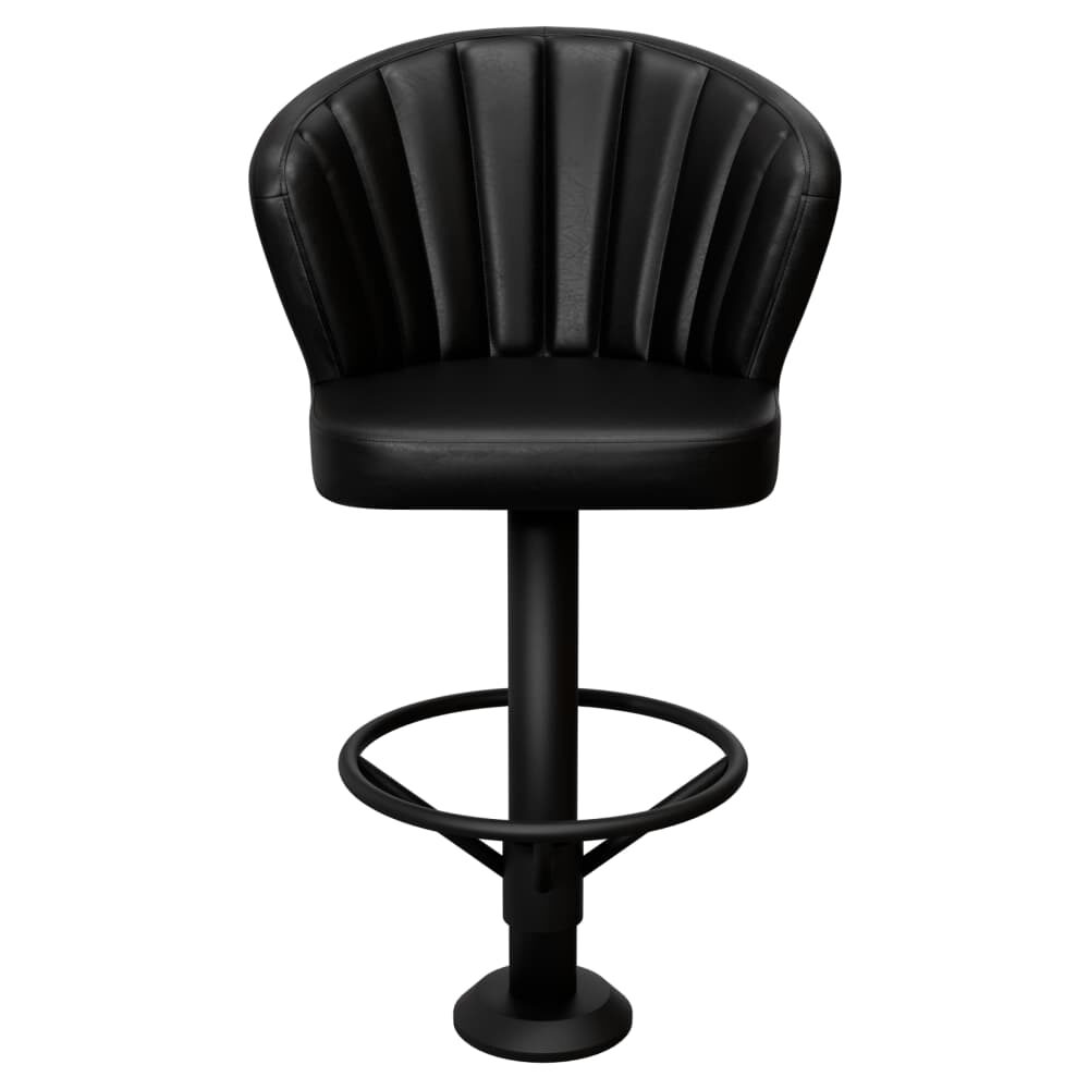Aria Swivel Bar Stool with Bolt-Down Bucket