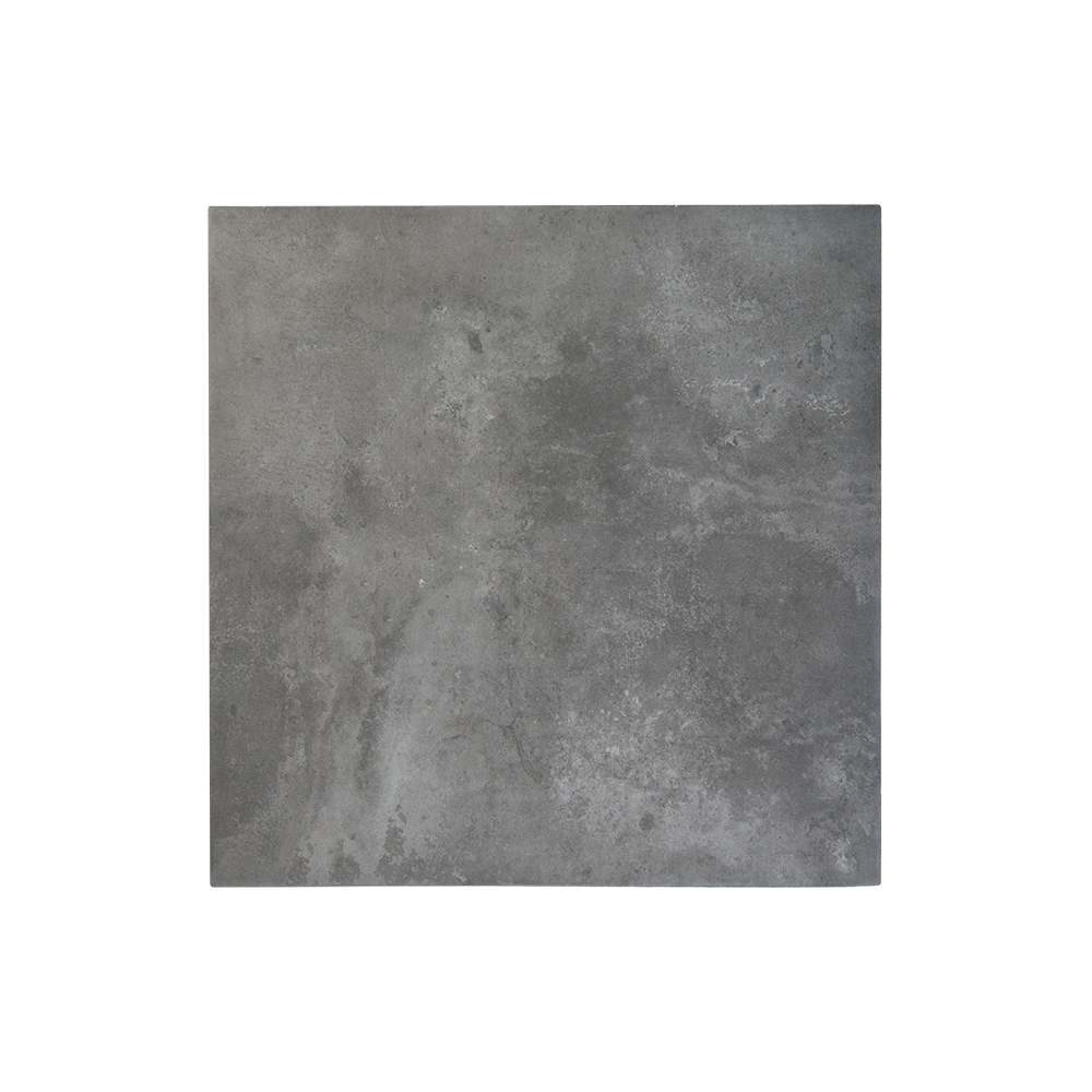 Resin Table Top with Industrial Gray Finish for Outdoor