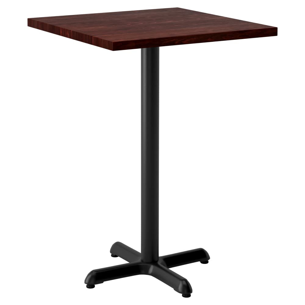 Butcher Block Table, Bar Height, Solid Wood