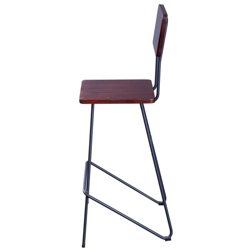 Mantis Bar Stool in Metal, Industrial-Style