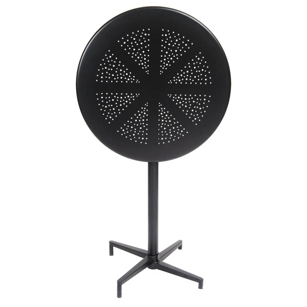 Folding Table with Base in Metal, Bar Height
