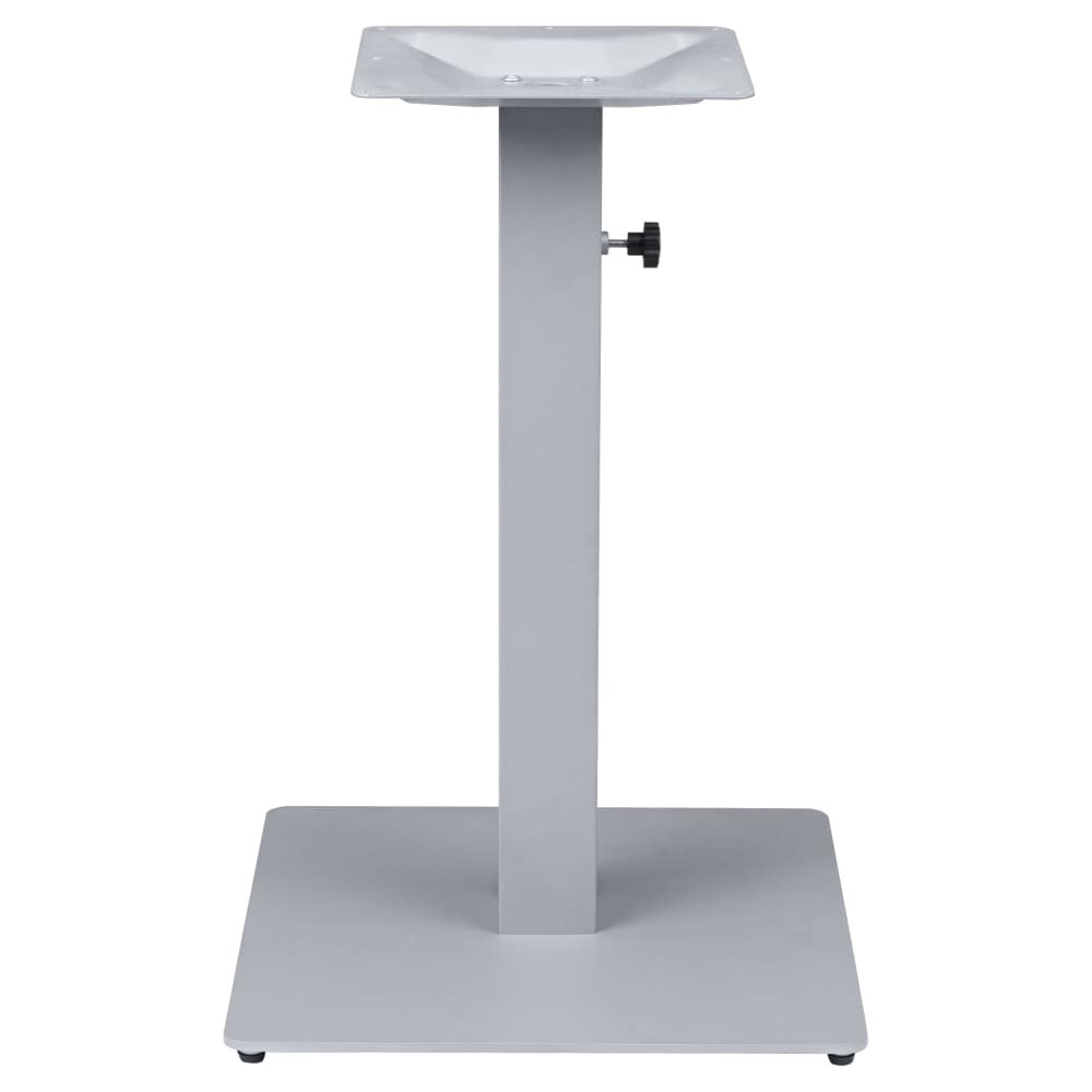 Carlo Outdoor Table Base for Umbrella in Titanium Gray, Standard Height