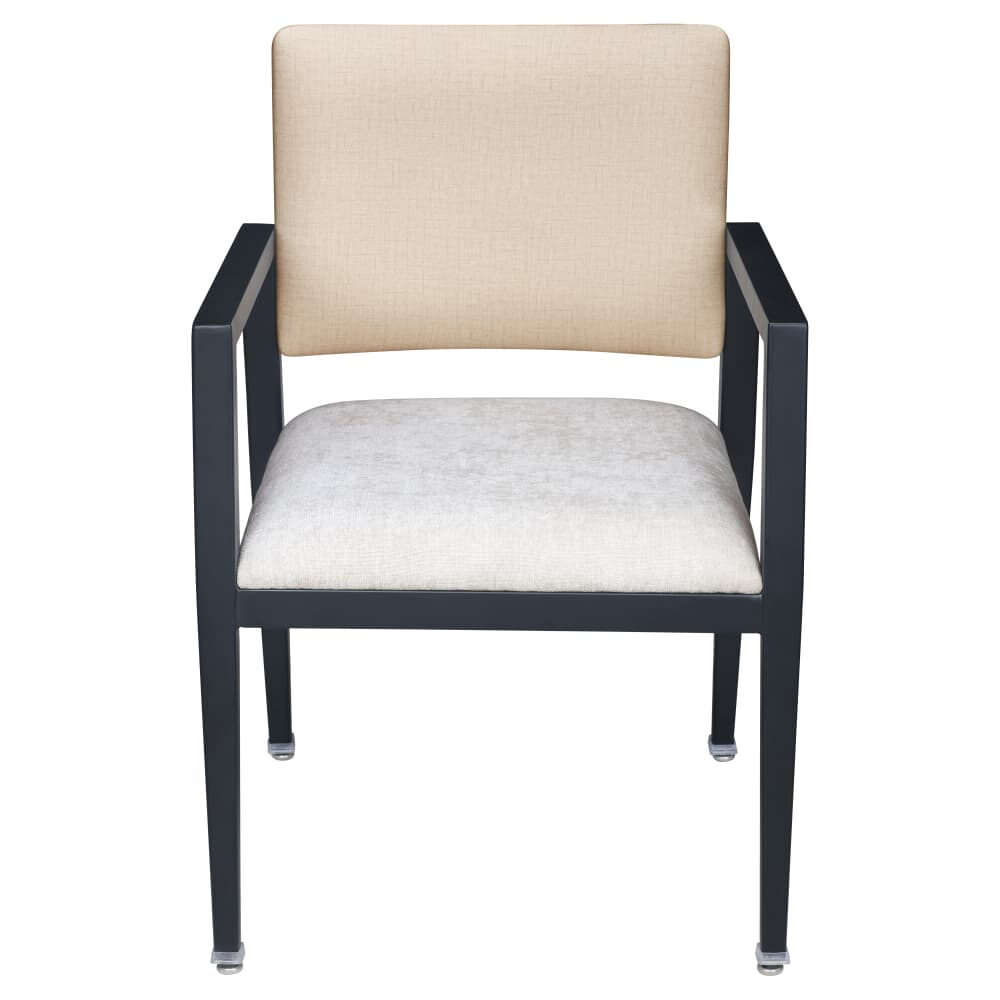 Armchair in Aluminum, Avella