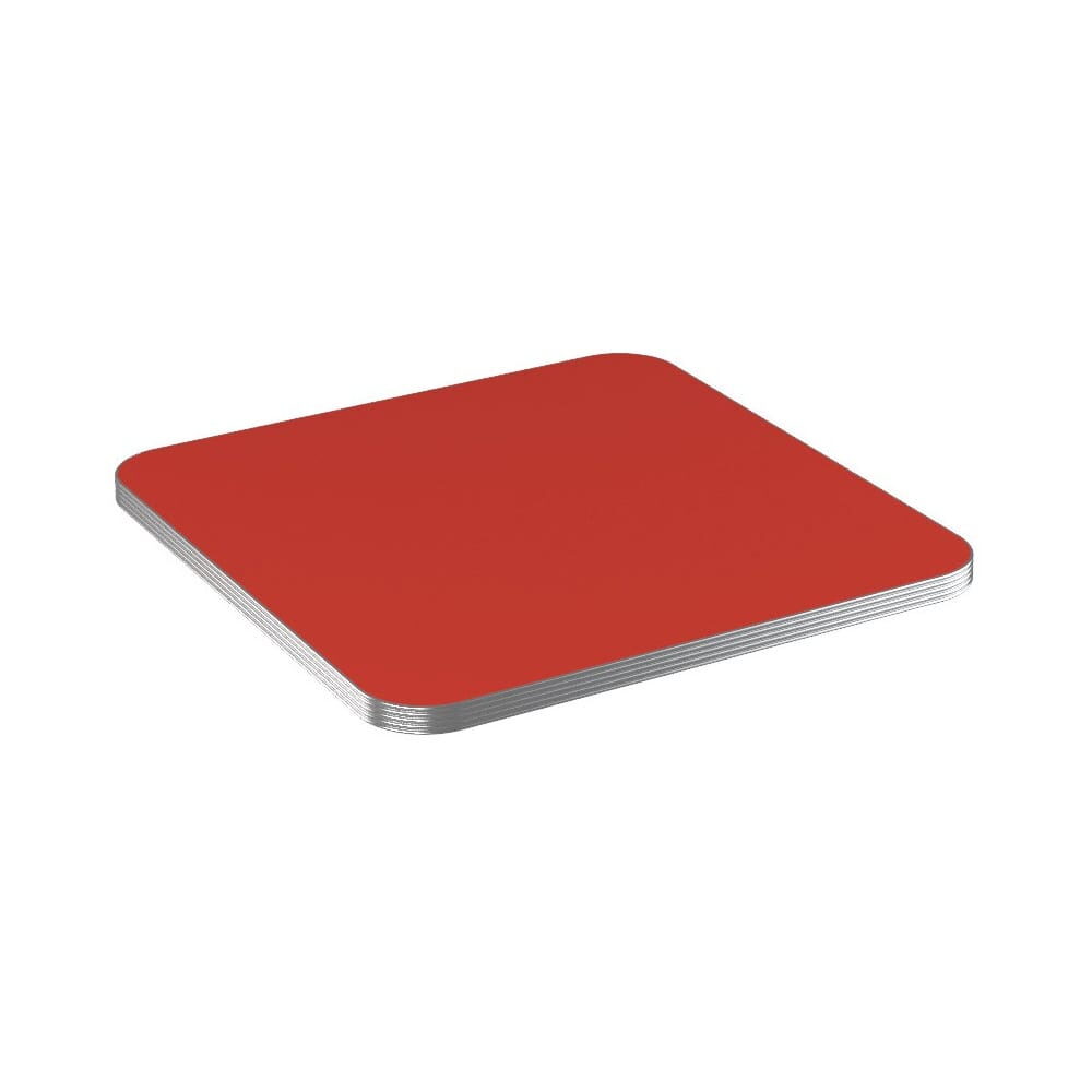 Laminate Table Tops with Aluminum Edge, Set of 17
