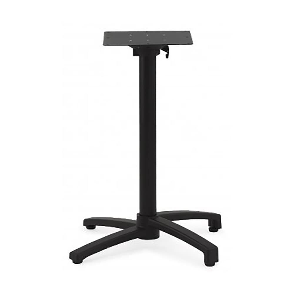Folding Table Base, Black Aluminum
