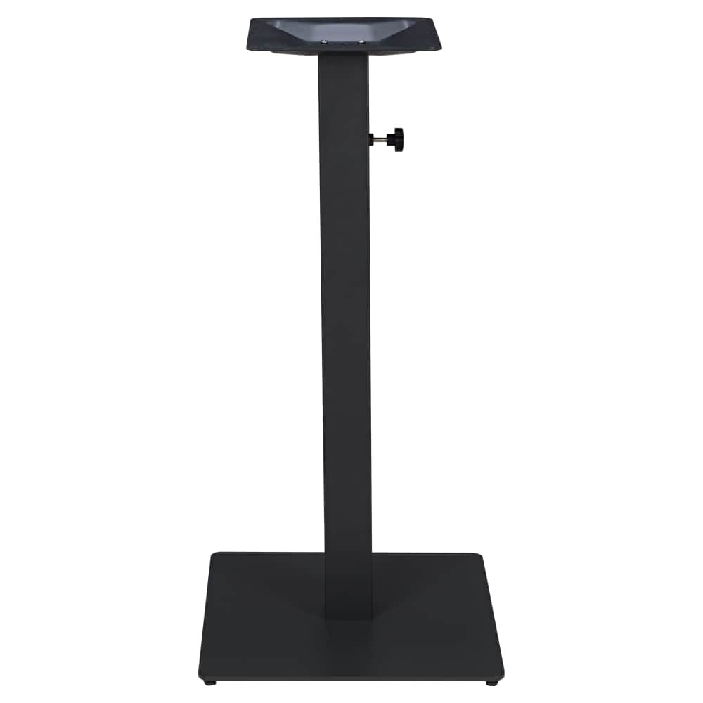 Carlo Outdoor Table Base for Umbrella in Black, Bar Height