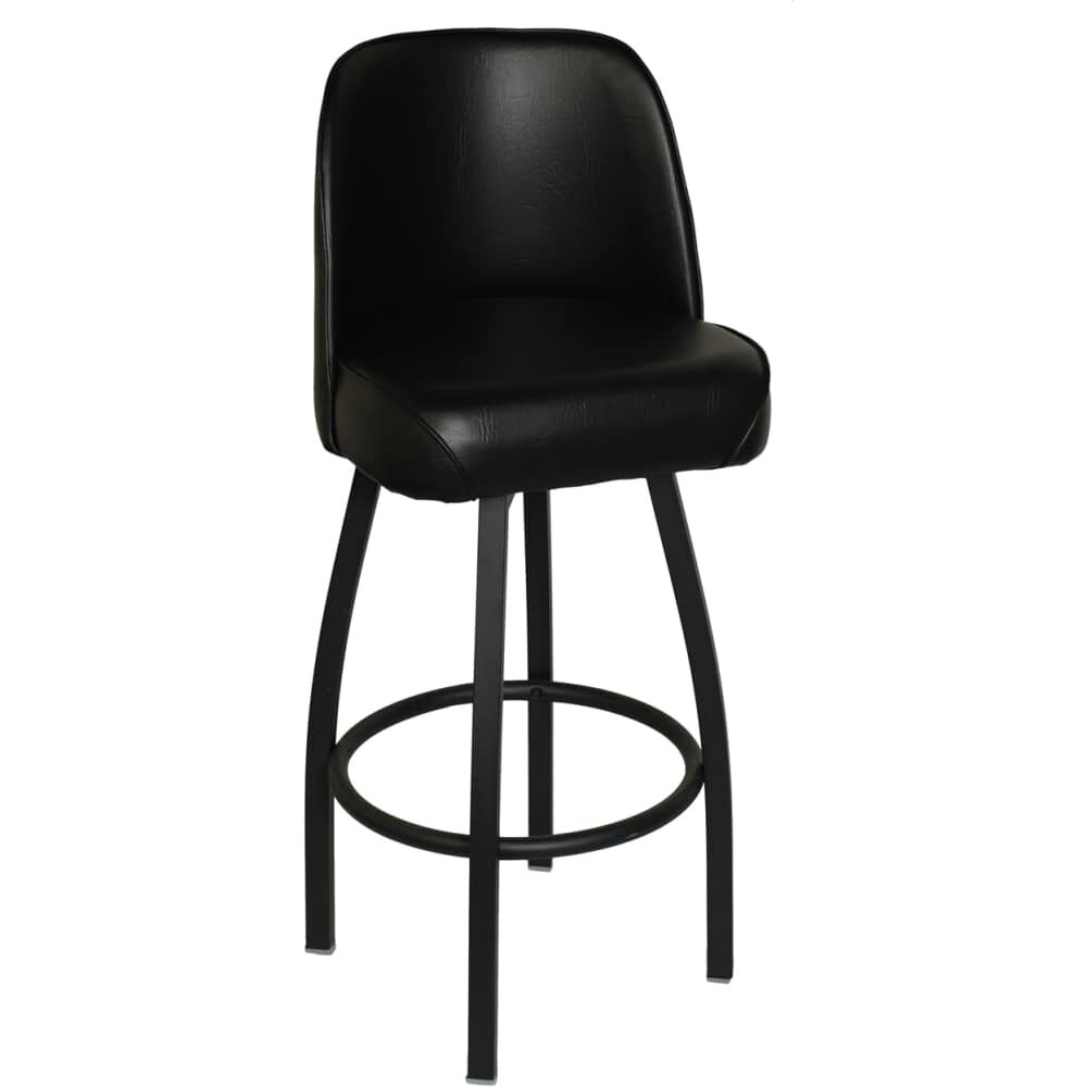 Bar Stool with Back, Swivel