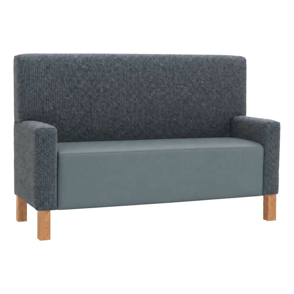 Tavqora Lounge Booth with Arms, Plain-Back