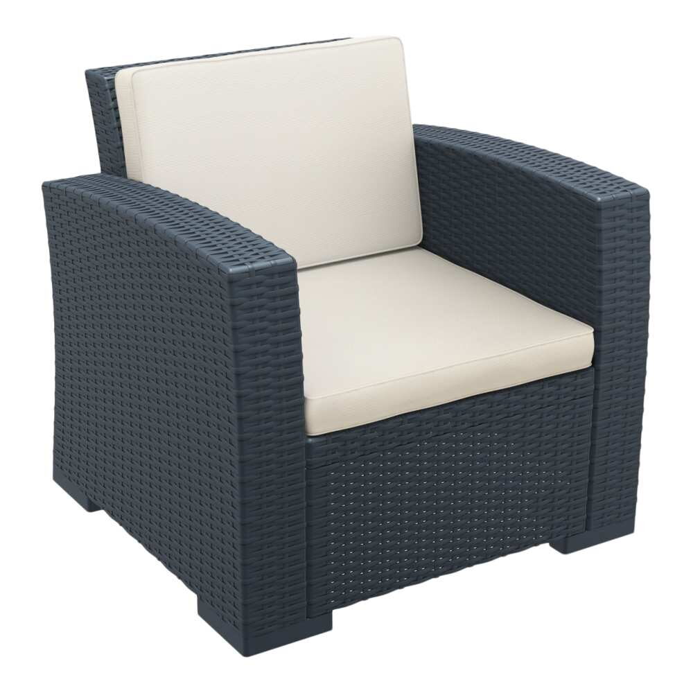 Shelly Club Chair, Resin Patio