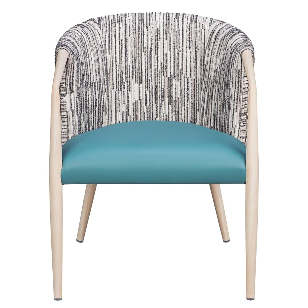 Breniva Armchair, Curved-Back