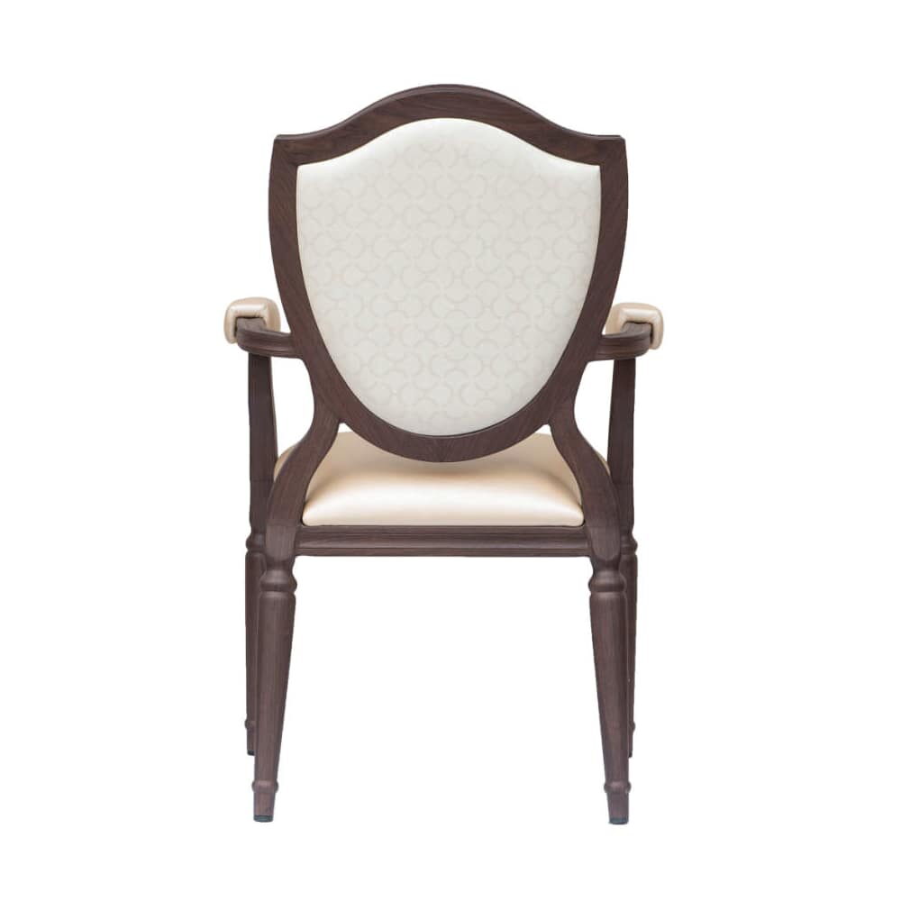 Amadeus Armchair, Padded Aluminum