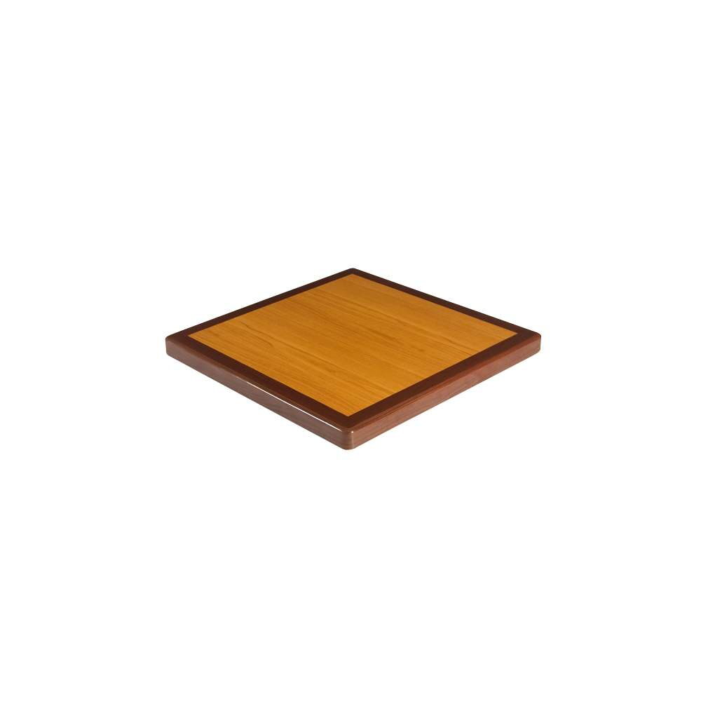 Resin Table Top in Mahogany and Cherry