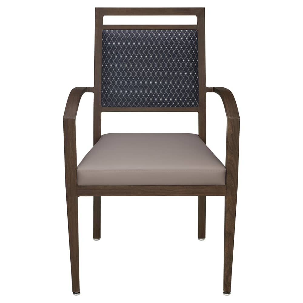 Armchair in Aluminum, Cortona