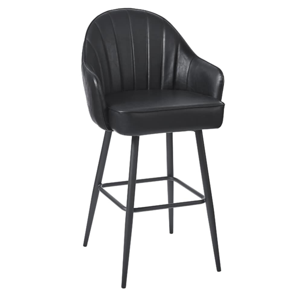 Sylvia Metal Bar Stool with Bucket Seat