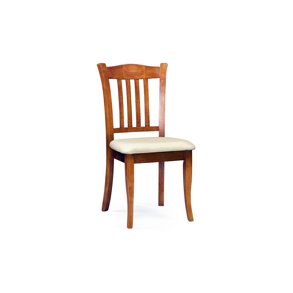 Wood Chair with Custom Vertical Slat