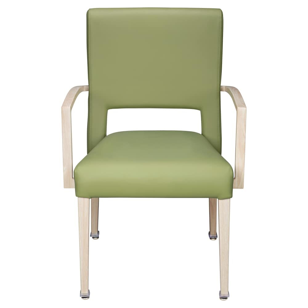 Armchair in Aluminum, Calista