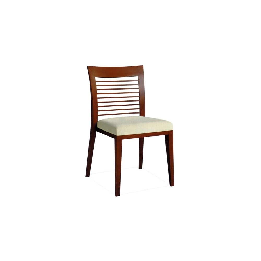 Harp Wood Chair with Ladder-Back