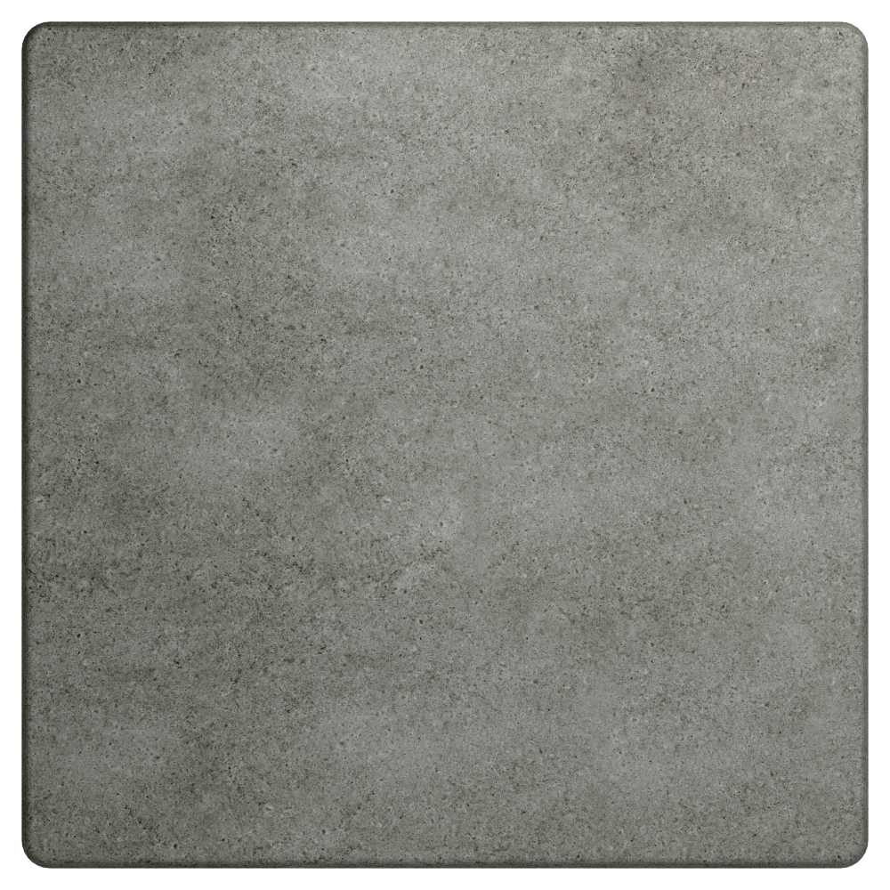 Table Top in Resin, Concrete Gray Finish