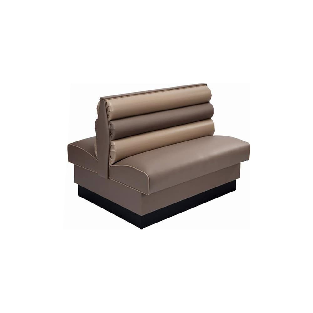 Booth, Horizontal 3-Channel-Back