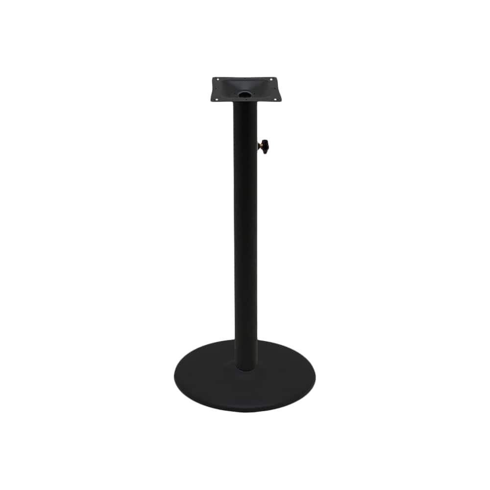 Round Table-Umbrella Table Base for Outdoor, Bar Height