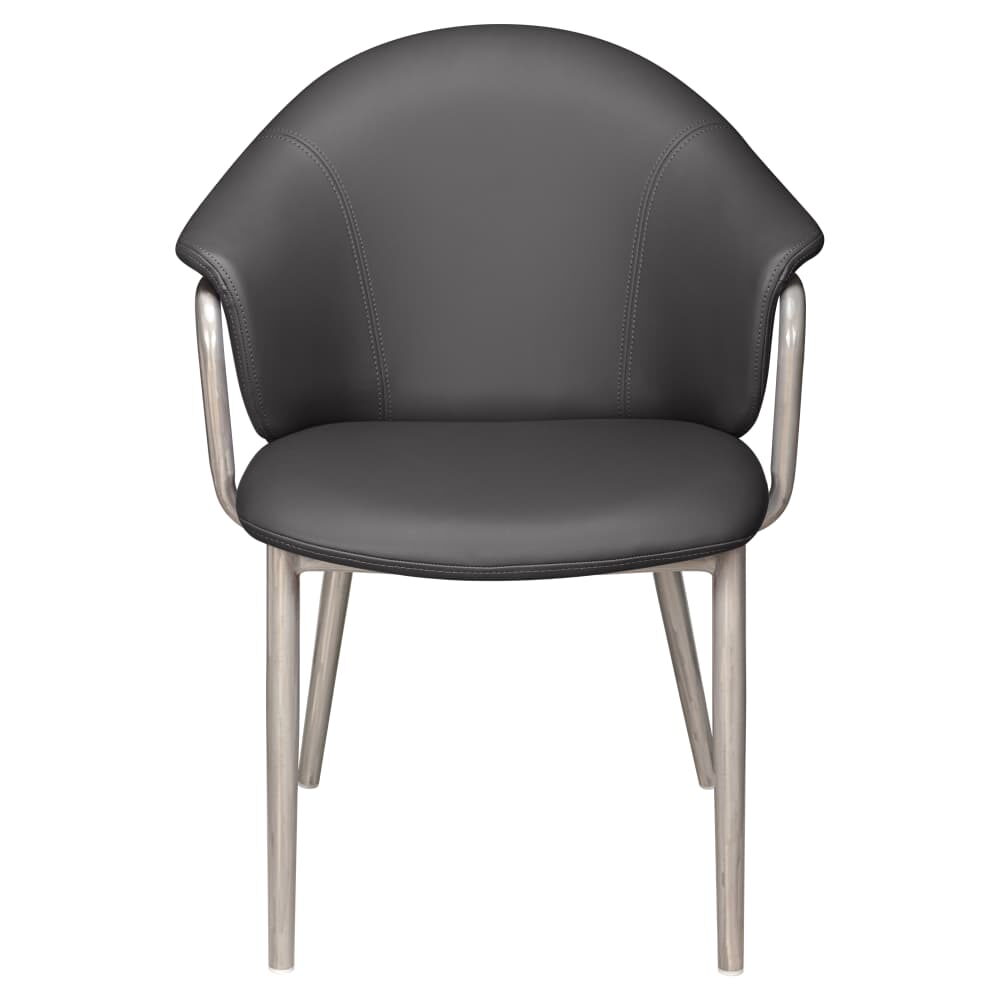 Armchair in Metal, Kova Clear Coat
