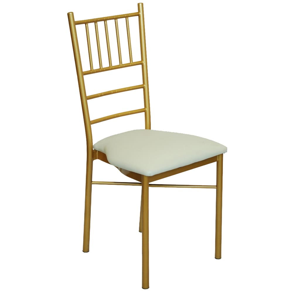 Chiavari Ballroom Chair in Gold Metal