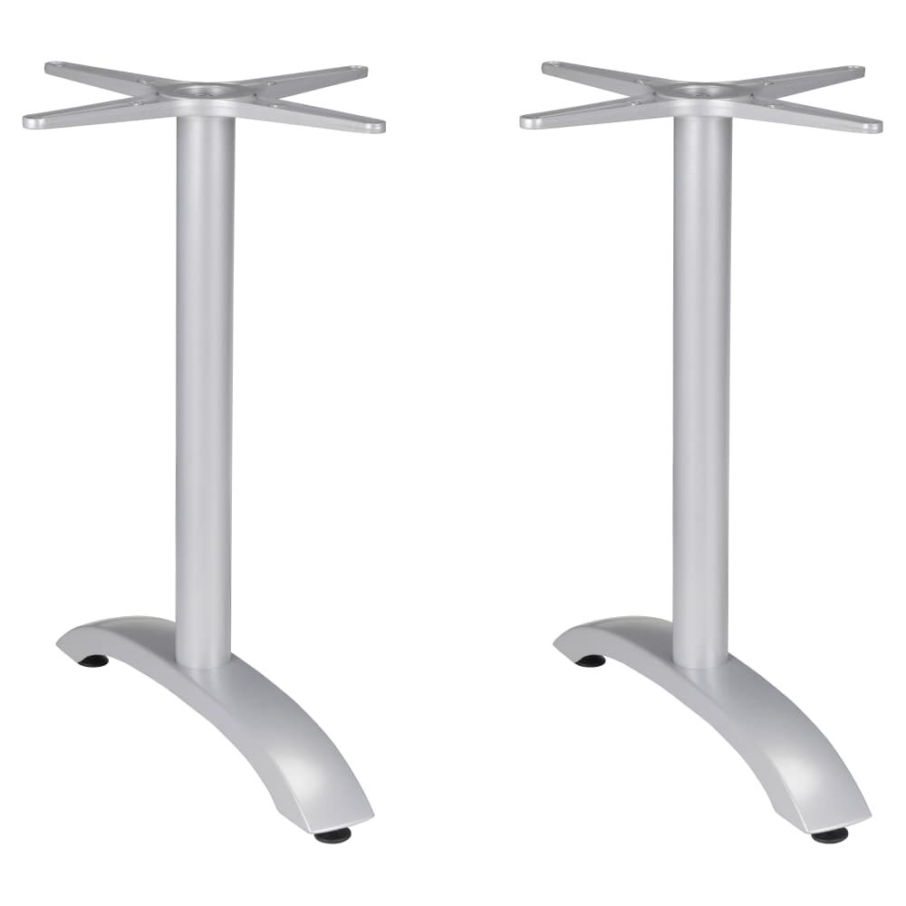Modern Table Base in Aluminum, Standard Height