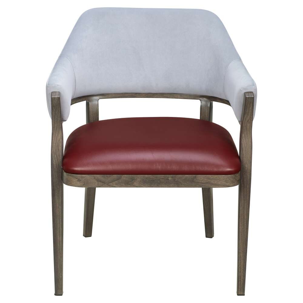 Armchair in Aluminum, Odette