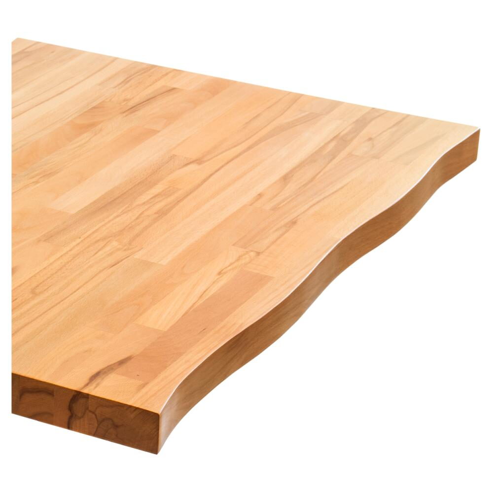 Solid Wood Table Top with Live Edge