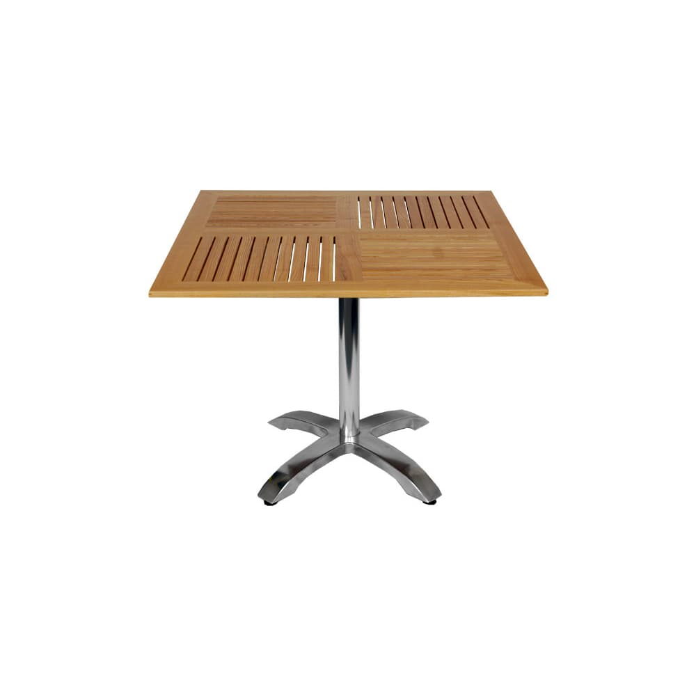 Table Top in Teak with Base