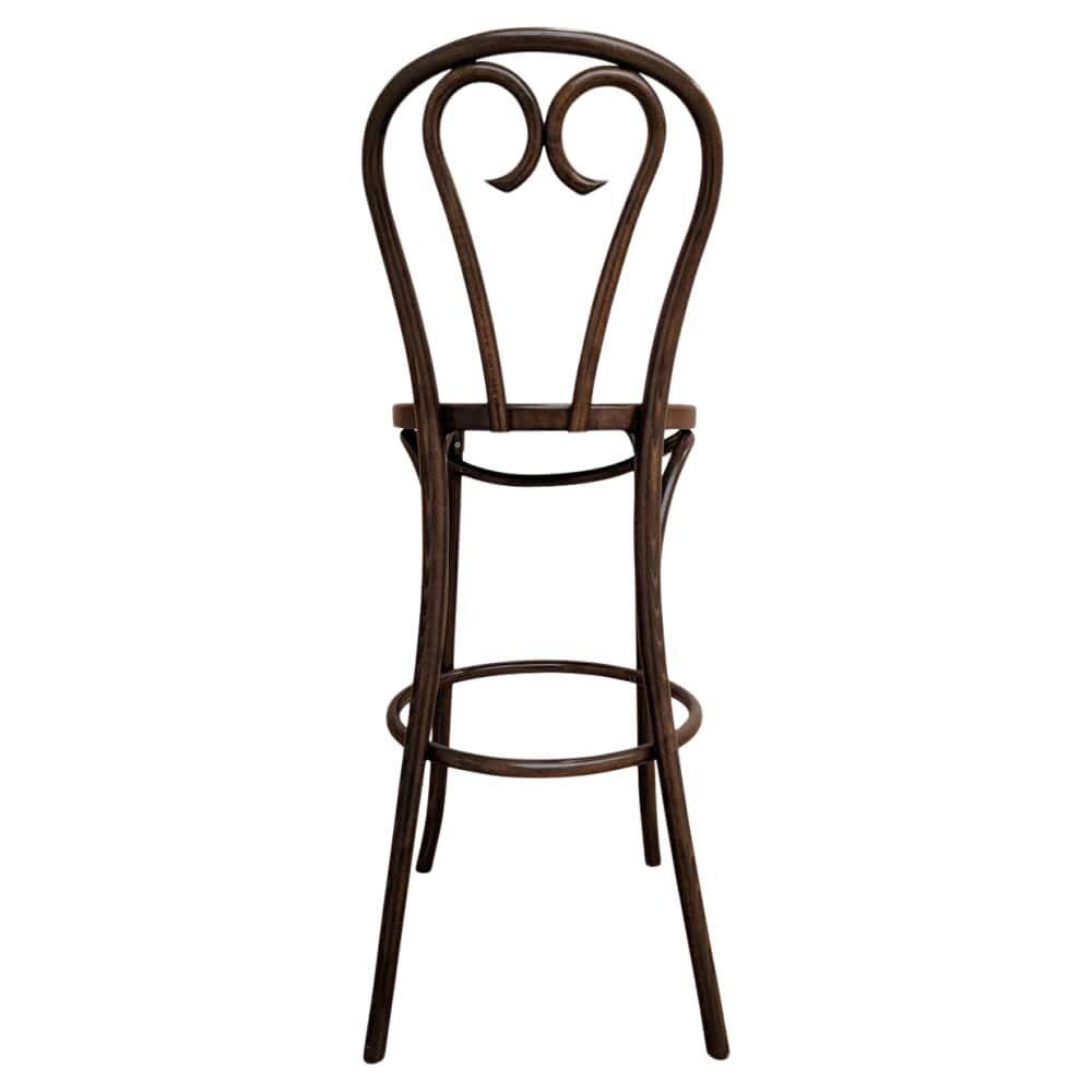 Floreale Bar Stool in Bentwood