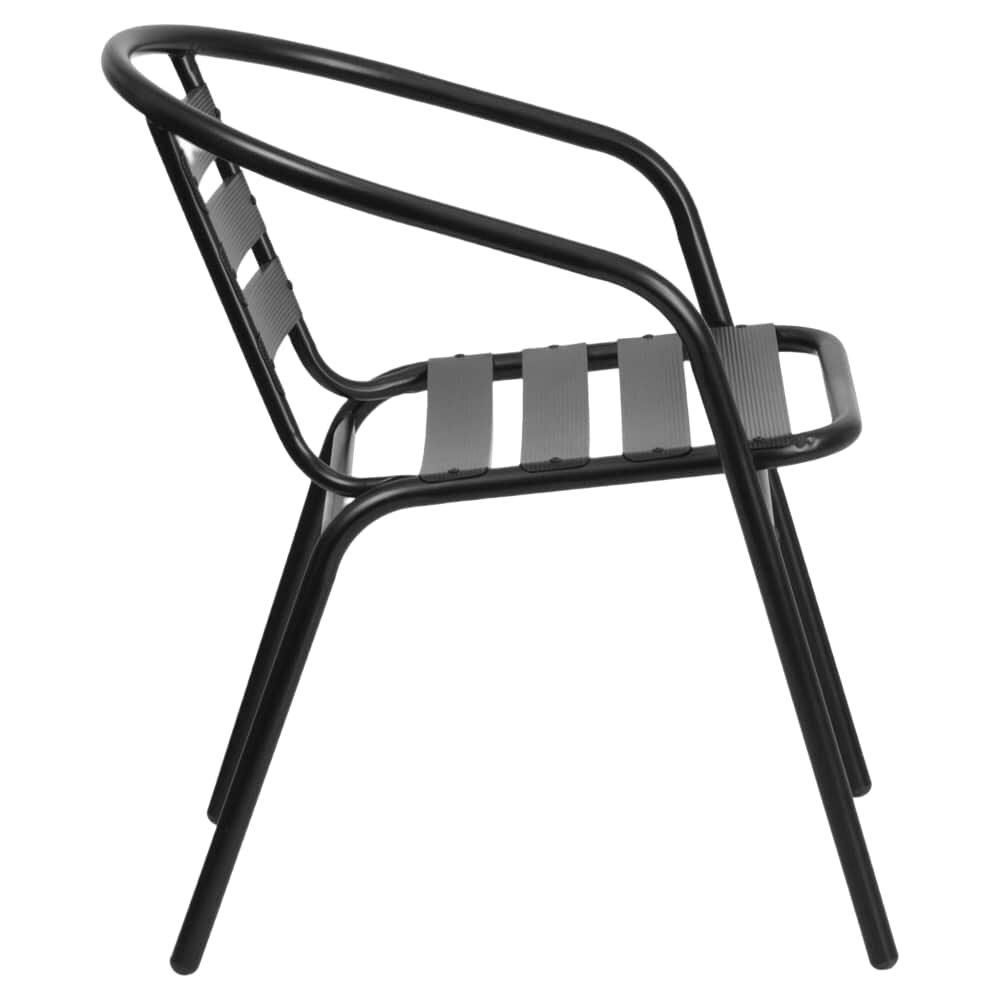 Renzo Patio Chair in Aluminum