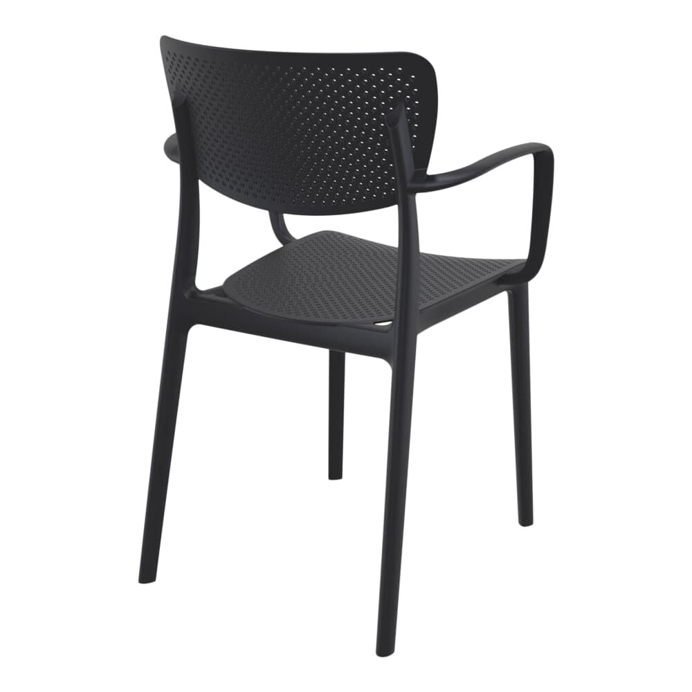 Patio Armchair, Mesh Resin