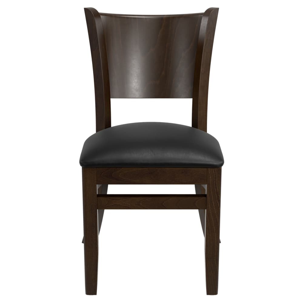 Tiffany Chair, Wood with Square Back