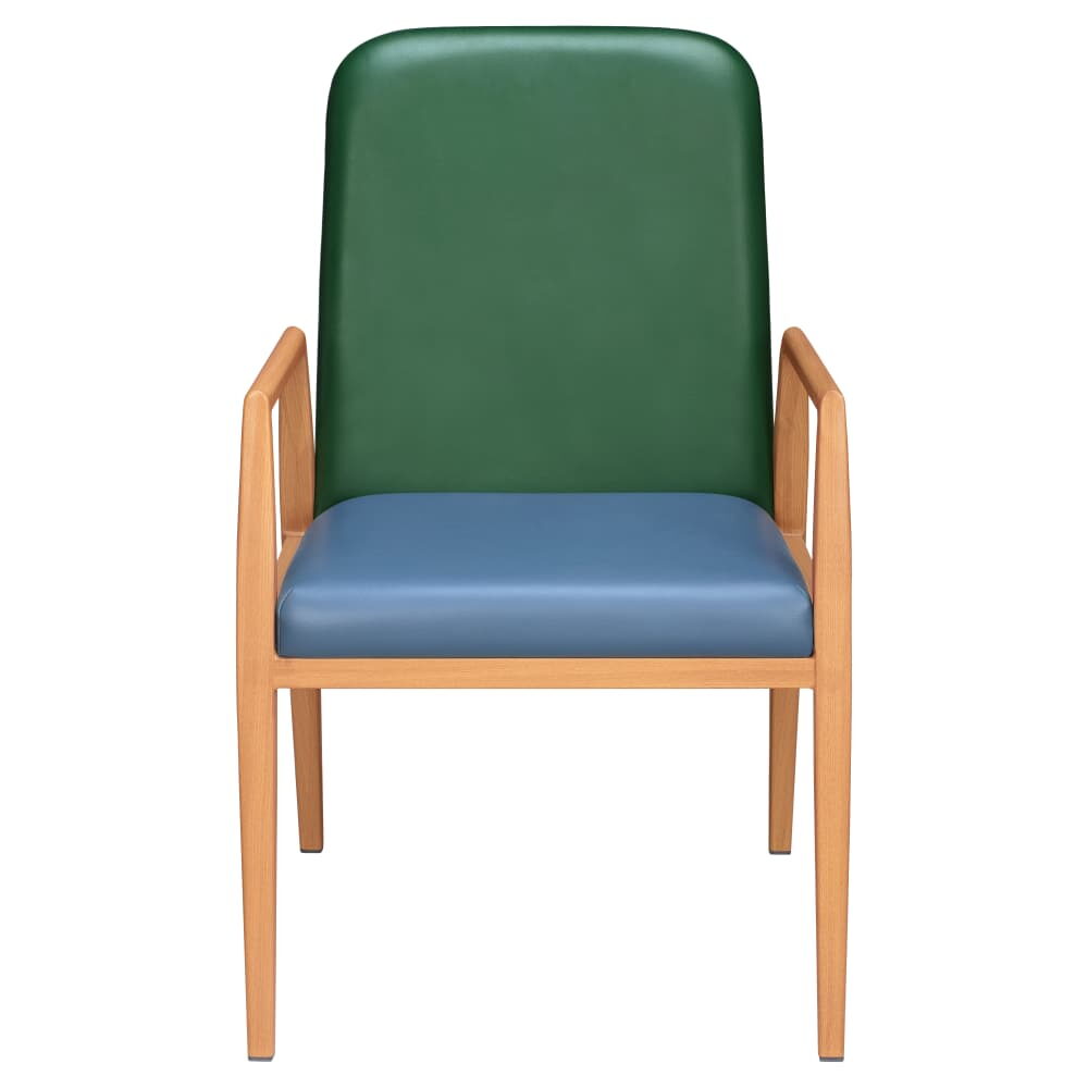 Armchair in Aluminum, Rosella