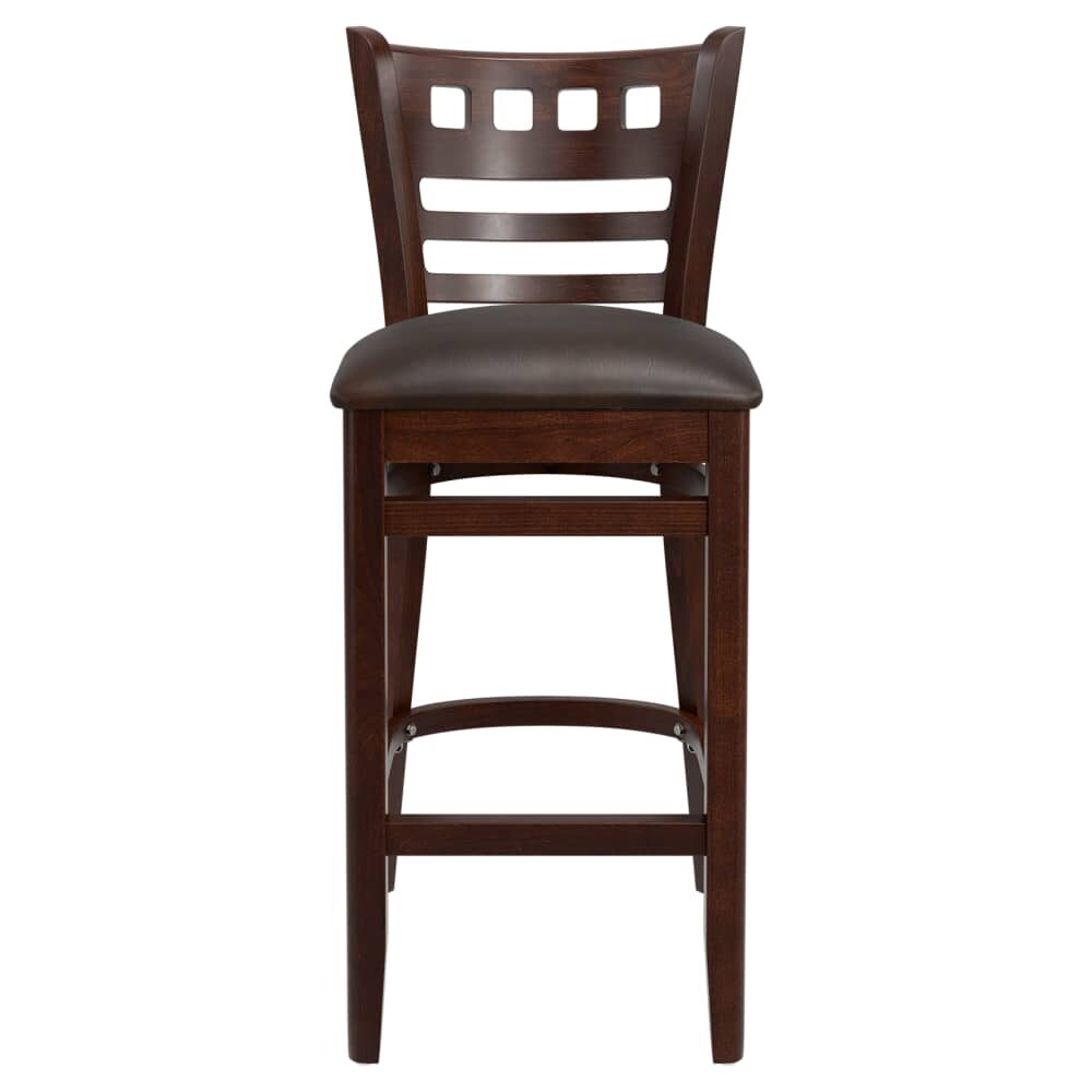 Bar Stool, American Back Wood